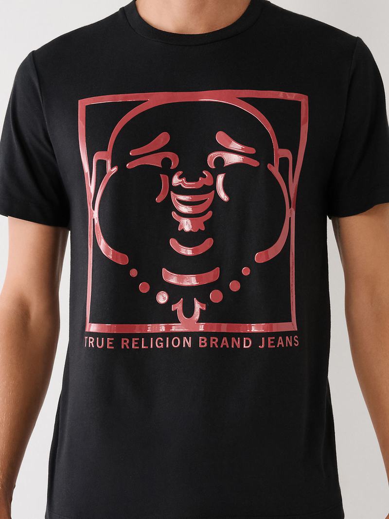 True Religion Buddha Logo T-Shirts Herren Schwarz | 49285XNET