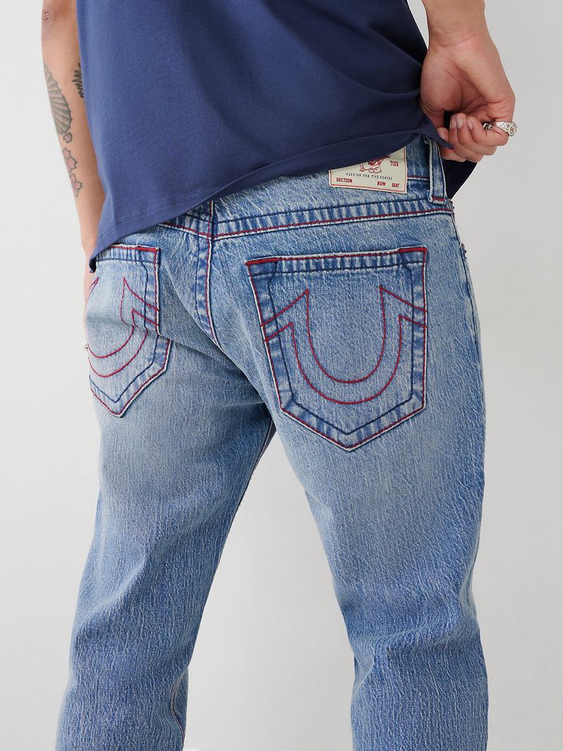 True Religion Rocco Schlank 32" Big T Jeans Herren Waschen | 28701ZQVI