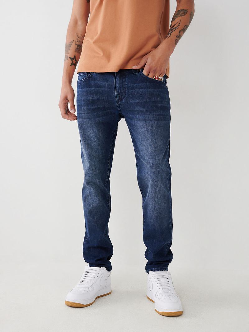 True Religion Rocco Skinny Jeans Herren Dunkelwaschen | 46720GUKZ