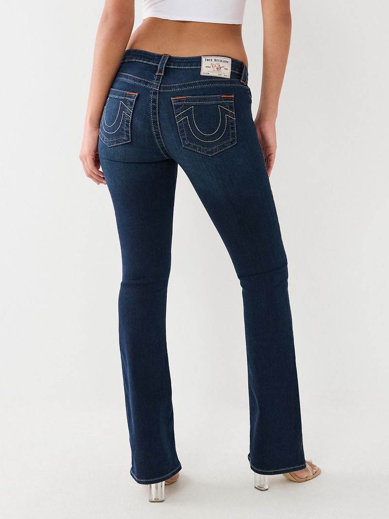 True Religion Becca Bootcut Jeans Damen Indigo | 50269CARL