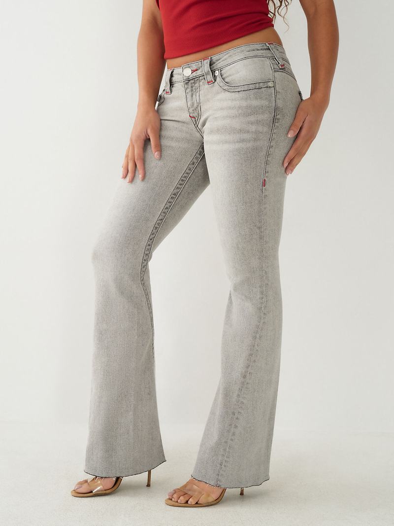 True Religion Joey Low Rise Flare Jeans Damen Cosmic Dust | 01982HIDK