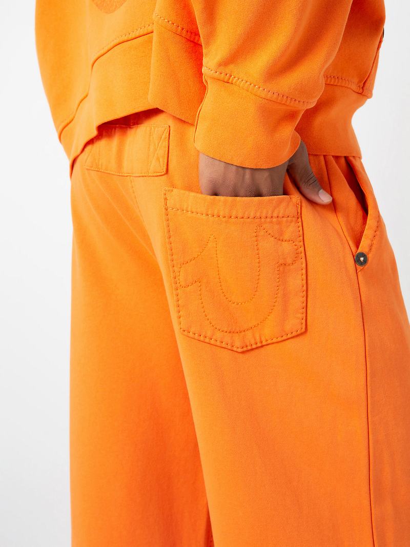 True Religion Sebastien Ami X True Religion Big Rick Jogginghose Herren Orange | 62387WFOC