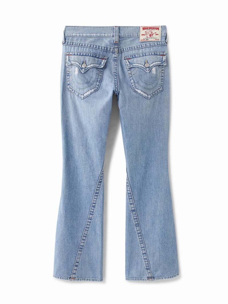 True Religion Archive Joey Flare Jeans Herren Hellblau | 69104YMNH