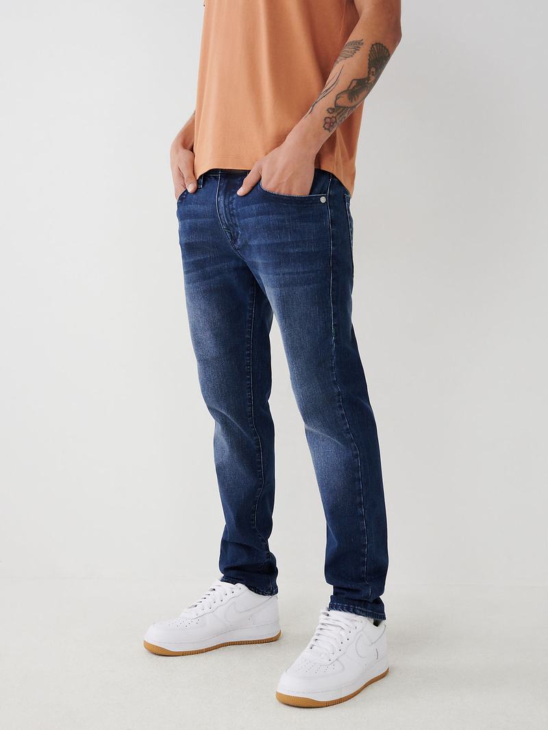 True Religion Rocco Skinny Jeans Herren Dunkelwaschen | 46720GUKZ