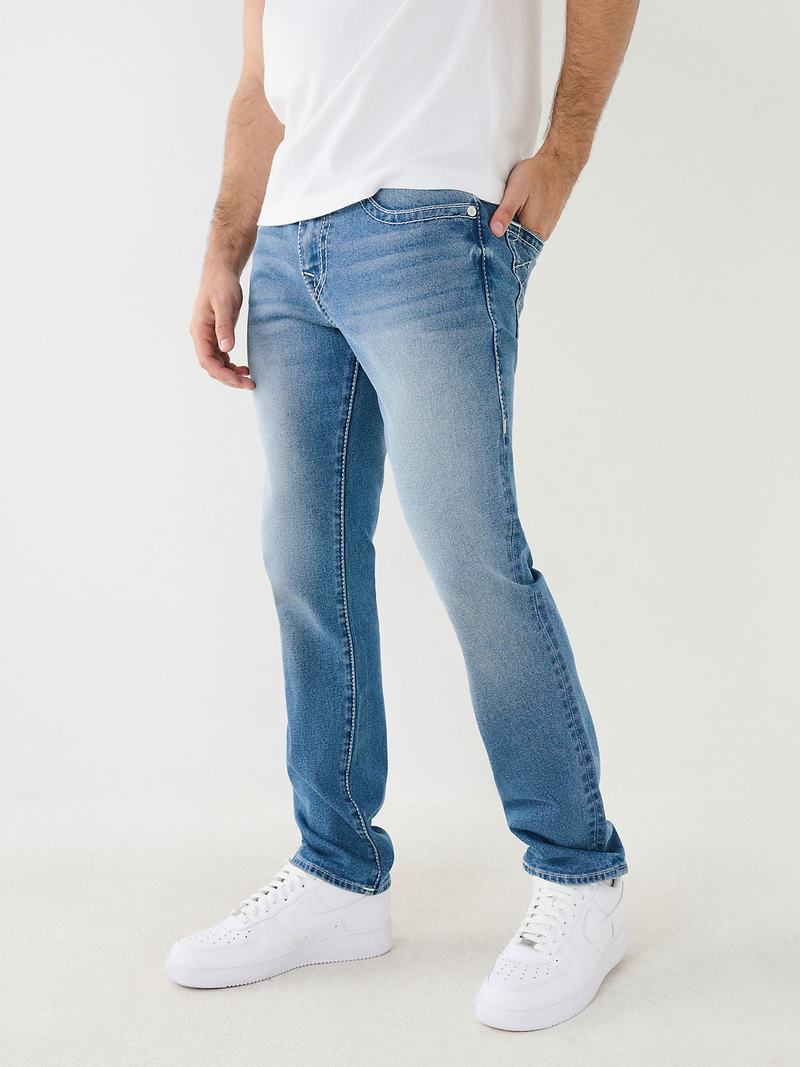 True Religion Rocco Big T Skinny Jeans Herren Hellblau | 48231KZNG