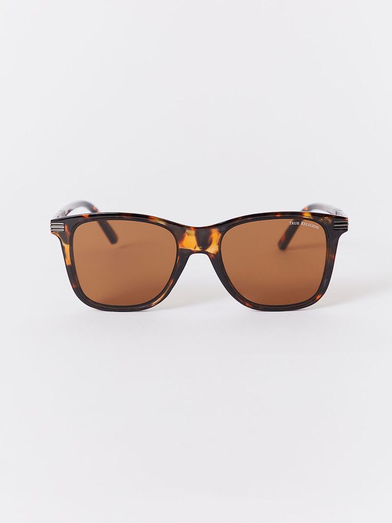 True Religion Tortoise Shell Sonnenbrille Leopard | 98032ROMJ